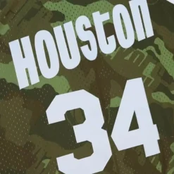 Mitchell & Ness Nba Swingman-Ghost Green Camo Swingman Hakeem Olajuwon Houston Rockets 1993-94 Jersey