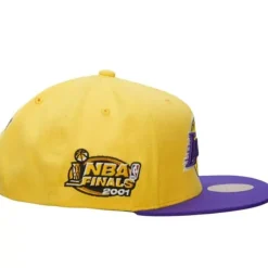 Mitchell & Ness Snapback-Glow Team Snapback Hwc Los Angeles Lakers