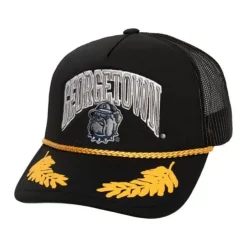 Mitchell & Ness Snapback-Gold Leaf Trucker Georgetown University