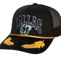 Mitchell & Ness Snapback-Gold Leaf Trucker Hwc Dallas Mavericks