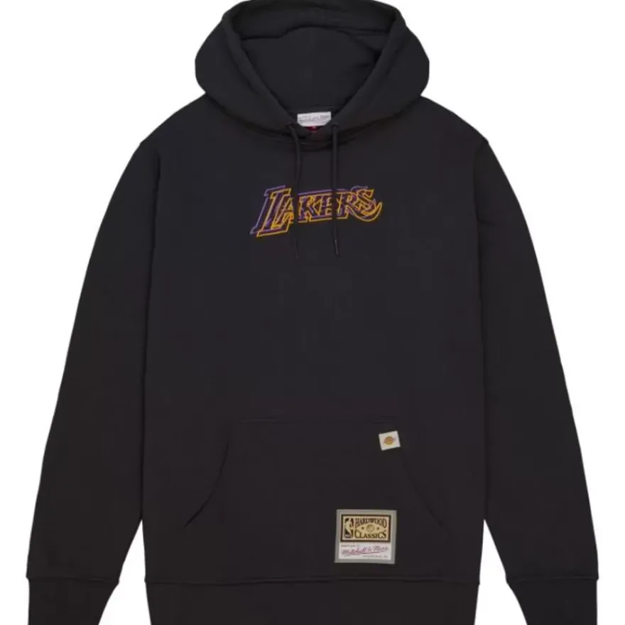 Mitchell & Ness Hoodies & Sweatshirts-Golden Hour Glaze Hoodie Los Angeles Lakers