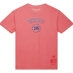 Mitchell & Ness T-Shirts & Tops-Golden Hour Glaze Ss Tee Philadelphia 76Ers