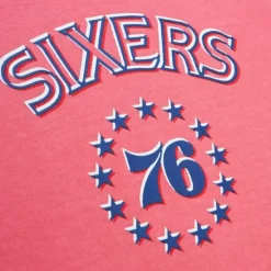Mitchell & Ness T-Shirts & Tops-Golden Hour Glaze Ss Tee Philadelphia 76Ers