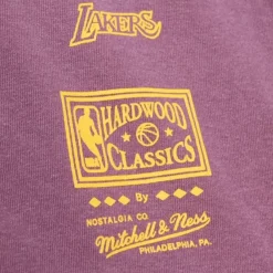 Mitchell & Ness T-Shirts & Tops-Golden Hour Glaze Ss Tee Los Angeles Lakers