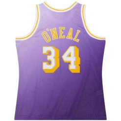 Mitchell & Ness Nba Swingman-Golden Hour Glaze Swingman Jersey Los Angeles Lakers 1996 Shaquille O'Neal