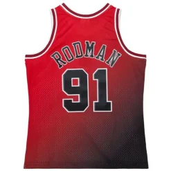 Mitchell & Ness Nba Swingman-Golden Hour Glaze Swingman Jersey Chicago Bulls 1997 Dennis Rodman