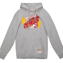 Mitchell & Ness Hoodies & Sweatshirts-Graff Hoodie Atlanta Hawks