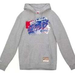 Mitchell & Ness Hoodies & Sweatshirts-Graff Hoodie Los Angeles Clippers