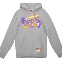Mitchell & Ness Hoodies & Sweatshirts-Graff Hoodie Los Angeles Lakers