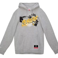 Mitchell & Ness Hoodies & Sweatshirts-Graff Hoodie Pittsburgh Penguins
