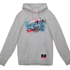 Mitchell & Ness Hoodies & Sweatshirts-Graff Hoodie Seattle Kraken