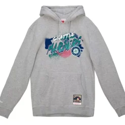 Mitchell & Ness Hoodies & Sweatshirts-Graff Hoodie Seattle Mariners