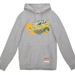 Mitchell & Ness Hoodies & Sweatshirts-Graff Hoodie Seattle Supersonics