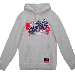 Mitchell & Ness Hoodies & Sweatshirts-Graff Hoodie Washington Capitals