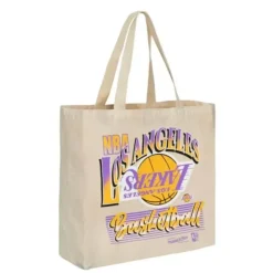 Mitchell & Ness Accessories-Graphic Tote Bag Los Angeles Lakers