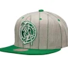 Mitchell & Ness Snapback-Grey Pin Pop Snapback Boston Celtics