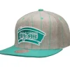 Mitchell & Ness Snapback-Grey Pin Pop Snapback Hwc San Antonio Spurs