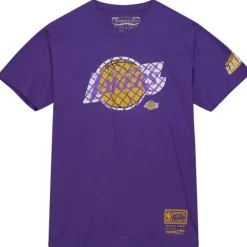 Mitchell & Ness T-Shirts & Tops-Grid Tee Los Angeles Lakers