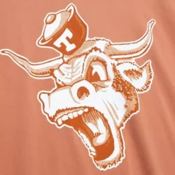 Mitchell & Ness T-Shirts & Tops-Growling Bevo Tee University Of Texas At Austin