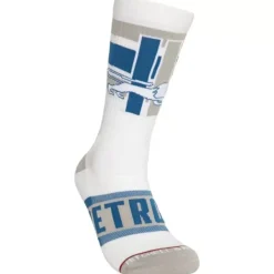 Mitchell & Ness Accessories-Hail Mary Crew Socks Detroit Lions