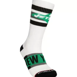 Mitchell & Ness Accessories-Hail Mary Crew Socks New York Jets
