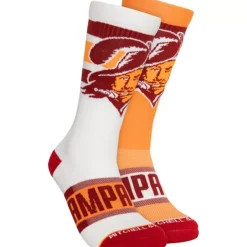 Mitchell & Ness Accessories-Hail Mary Crew Socks Tampa Bay Buccaneers