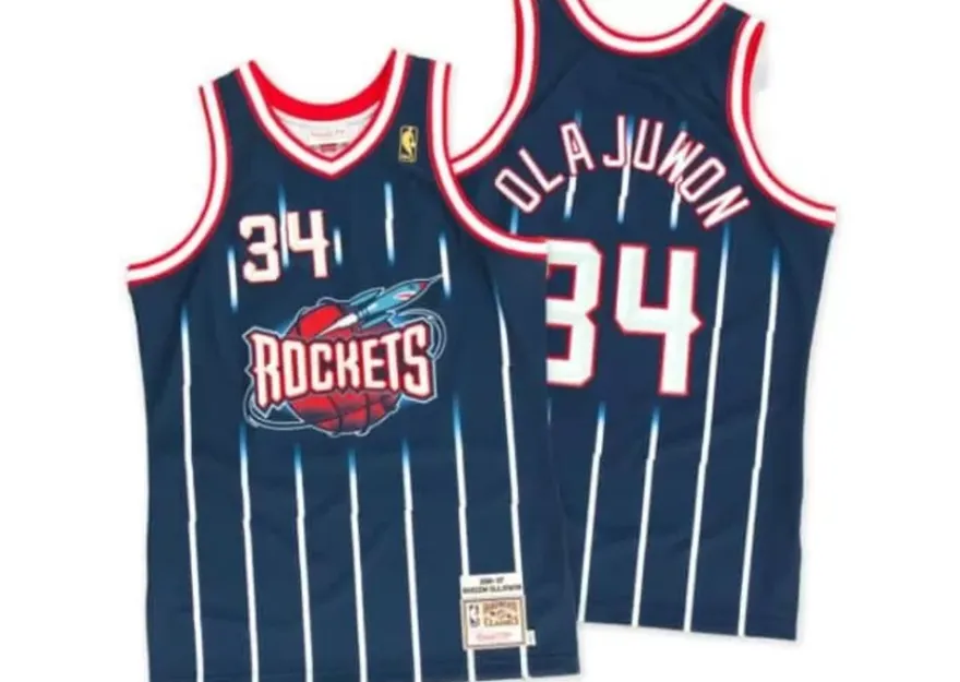 Mitchell & Ness Nba Authentic-Hakeem Olajuwon 1996-97 Authentic Jersey Houston Rockets