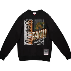 Mitchell & Ness Hoodies & Sweatshirts-Halftime Script Crew Florida A&M University