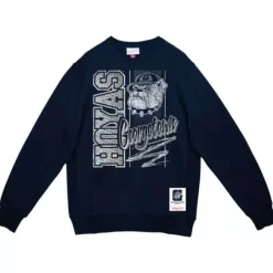 Mitchell & Ness Hoodies & Sweatshirts-Halftime Script Crew Georgetown University