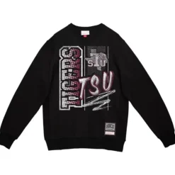 Mitchell & Ness Hoodies & Sweatshirts-Halftime Script Crew Texas Southern University