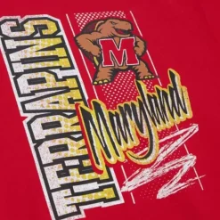 Mitchell & Ness Hoodies & Sweatshirts-Halftime Script Crew University Of Maryland