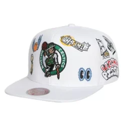 Mitchell & Ness Snapback-Hand Drawn Snapback Boston Celtics