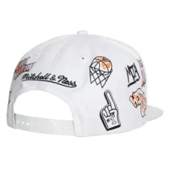 Mitchell & Ness Snapback-Hand Drawn Snapback Miami Heat