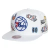 Mitchell & Ness Snapback-Hand Drawn Snapback Philadelphia 76Ers