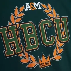 Mitchell & Ness T-Shirts & Tops-Hbcu Wreath Tee Florida A&M University