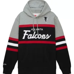 Mitchell & Ness Hoodies & Sweatshirts-Head Coach Hoodie Atlanta Falcons