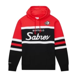Mitchell & Ness Hoodies & Sweatshirts-Head Coach Hoodie Buffalo Sabres