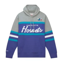 Mitchell & Ness Hoodies & Sweatshirts-Head Coach Hoodie Charlotte Hornets
