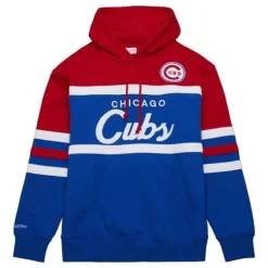 Mitchell & Ness Hoodies & Sweatshirts-Head Coach Hoodie Chicago Cubs