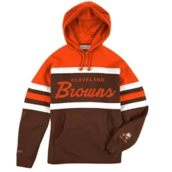 Mitchell & Ness Hoodies & Sweatshirts-Head Coach Hoodie Cleveland Browns