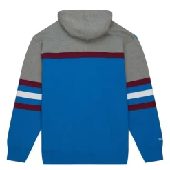 Mitchell & Ness Hoodies & Sweatshirts-Head Coach Hoodie Colorado Avalanche