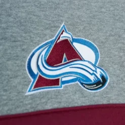 Mitchell & Ness Hoodies & Sweatshirts-Head Coach Hoodie Colorado Avalanche