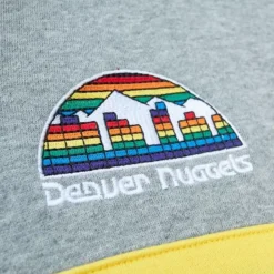 Mitchell & Ness Hoodies & Sweatshirts-Head Coach Hoodie Denver Nuggets
