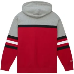 Mitchell & Ness Hoodies & Sweatshirts-Head Coach Hoodie Detroit Red Wings