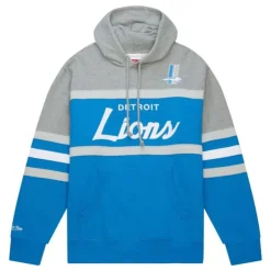 Mitchell & Ness Hoodies & Sweatshirts-Head Coach Hoodie Detroit Lions