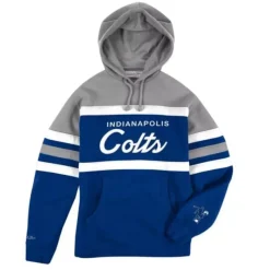 Mitchell & Ness Hoodies & Sweatshirts-Head Coach Hoodie Indianapolis Colts