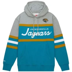 Mitchell & Ness Hoodies & Sweatshirts-Head Coach Hoodie Jacksonville Jaguars