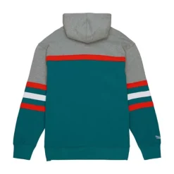 Mitchell & Ness Hoodies & Sweatshirts-Head Coach Hoodie Miami Dolphins