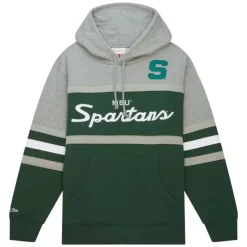 Mitchell & Ness Hoodies & Sweatshirts-Head Coach Hoodie Michigan State University