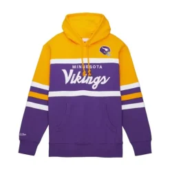 Mitchell & Ness Hoodies & Sweatshirts-Head Coach Hoodie Minnesota Vikings